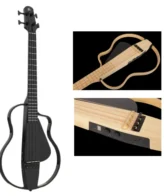 Gitar Guitar Bass Natasha NBSG Silent Smart Wireless Portable