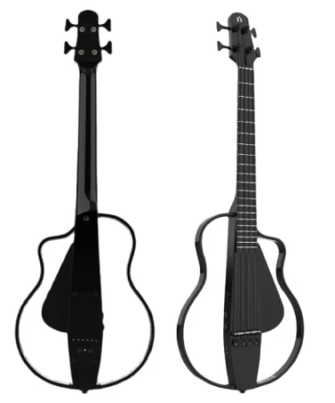 Gitar Guitar Bass Natasha NBSG Silent Smart Wireless Portable 1
