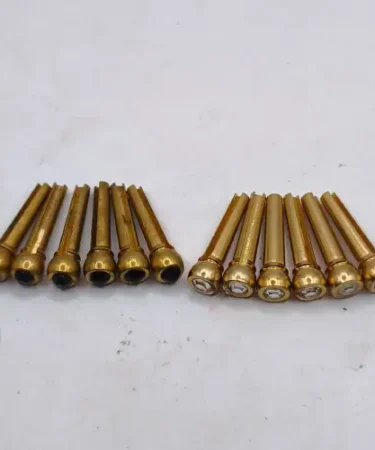 Paku-Gitar-Guitar-Pin-Bridge-Akustik-Acoustic-Gold-With-Crystal-Dot