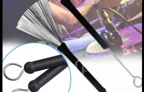 Stik-Stick-Drum-Kawat-Wire-Brush-Sapu-Jazz-Cajon-Pair