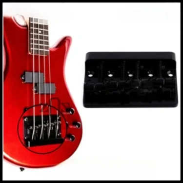 Bridge-Bass-Fixed-Elektrik-Electric-Economy-4-String-Black