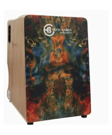 Cajon Kahon Pickup Acoustik Almaster Plus Cajon Both Hands BHC-EPOR89