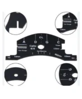 Cetakan Mold Template Repair Bridge Cello 4/4 3