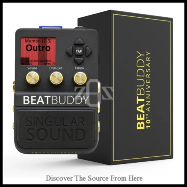 Efek-Effect-Pedal-Stompbox-BeatBuddy-10th-Anniversary-Drum-Machine
