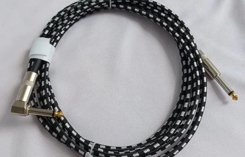 Kabel-Cable-Jack-Audio-Intrument-HK-LADE-Right-Angel-L-Shape-3M-Premium