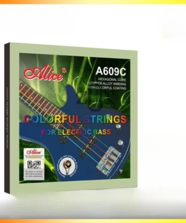 Senar Bass Electric 4 String Alice A609C 4 String Warna Warni Colorful
