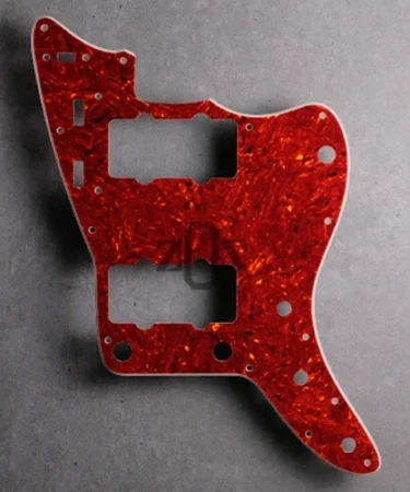 Pickguard Pelindung Body Gitar Model Fender Jazzmaster Tortoise 4 Ply 1