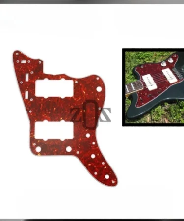 Pickguard Pelindung Body Gitar Model Fender Jazzmaster Tortoise 4 Ply