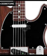 Pickguard Telecaster Pelindung Body Gitar Black Hitam 3 ply