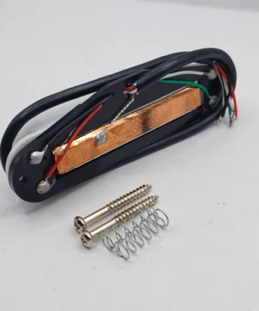 Pickup-Gitar-Elektrik-Tunggal-Single-Coil-Hot-Rails-Twin-Blade-White-1.1