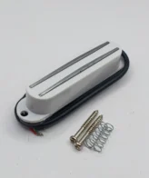 Pickup-Gitar-Elektrik-Tunggal-Single-Coil-Hot-Rails-Twin-Blade-White