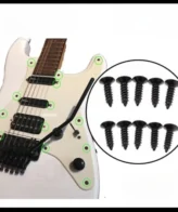 Screw Sekrup Skrup Baut Pickguard D1 10Pcs Black