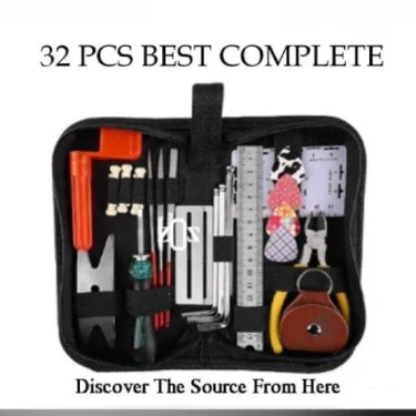 String-Ruler-Files-Pliers-Wrench-Repair-Luthier-Tools-Guitar-Care-Kit