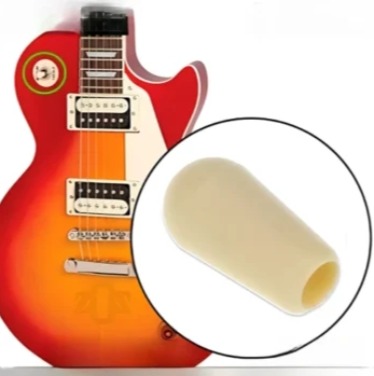 Tutup Cover Tip Cap Toggle Switch 3.5mm Ivory
