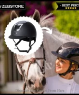 Helm-Helmet-RIF-Grid-Stars-Horse-Riding-Berkuda-Equestrian-HH21-Chrome