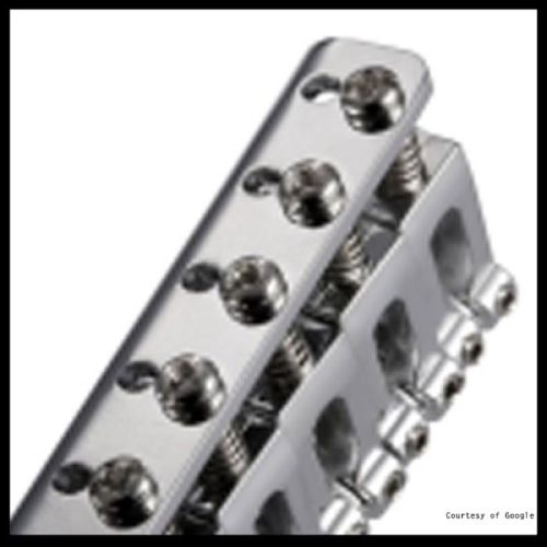 Bridge Gitar Elektrik Electric Fixed Std 6 String Chrome 1.3