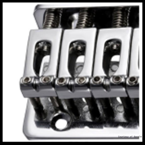 Bridge Gitar Elektrik Electric Fixed Std 6 String Chrome 1.4