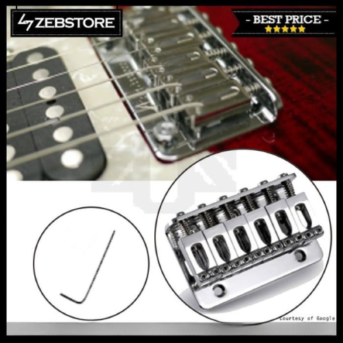 Bridge-Gitar-Elektrik-Electric-Fixed-Std-6-String-Chrome