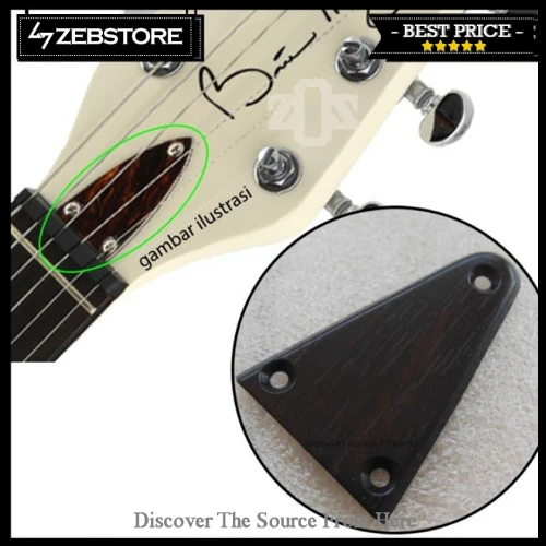 Cover-Tutup-Trussrod-Segitiga-Triangle-Kayu-Rosewood