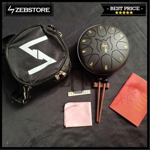 Drum Perkusi Tongue Mini Hang Handpan Steel 11 Tone 6 Inch