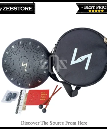 Drum Tongue Mini Handpan Perkusi 15 Nada Tone 12 Inch