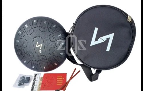 Drum Tongue Mini Handpan Perkusi 15 Nada Tone 12 Inch