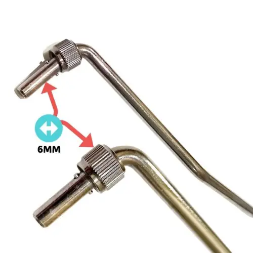 Handle Gitar Tremolo Arm Floyd Rose Special Black Nickel Cosmo 1.1