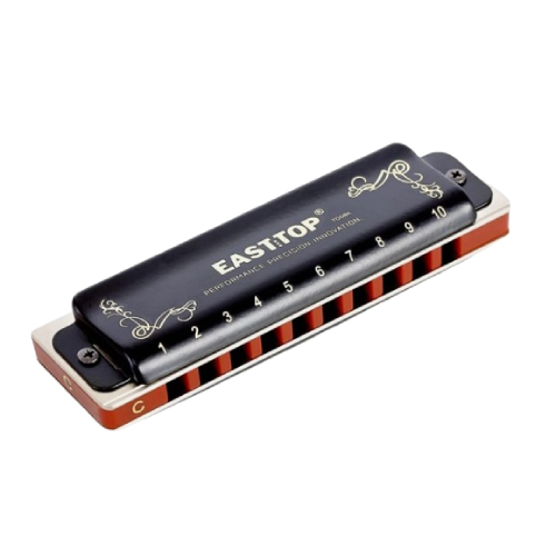 Harmonica Diatonic EastTop Blues T008K 10H 1.2