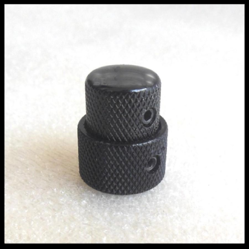 Knob Gitar Stacked NC003 Black - Image 2