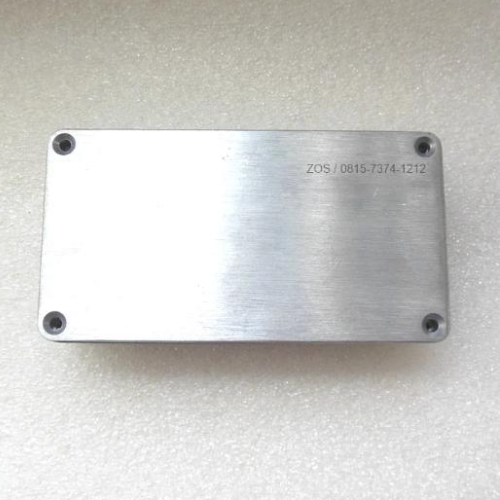 Kotak Material Box Case Stompbox Pedal Effect Aluminium 1590B - Image 3