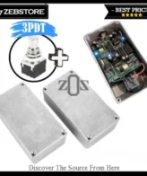Kotak-Material-Box-Case-Stompbox-Pedal-Effect-Aluminium-1590B