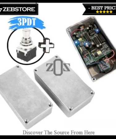 Kotak-Material-Box-Case-Stompbox-Pedal-Effect-Aluminium-1590B