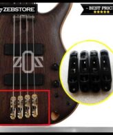 MP 1876 - Bridge Bass monorail 4 String Black Features: -High quality and testing is fine -It can replace your old or damaged bridges -Well fit for 4 string electric bass -Great performance, elegant design Specifications: Brand: - Material: Zinc Alloy Color: Black Size: 7cm x 1.5cm String Spacing : 1.2 cm Weight: 311gr Type: Monorail Expired: - Condition: New Made In: China How To Use : Ready to use Package Contents: 1SET X Bridge Bass monorail 4 String Black
