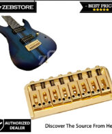 Bridge Gitar Elektrik Electric Gold D1 8 Saddle String Gold