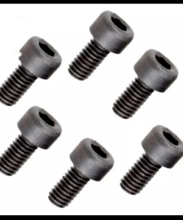 Baut-Sekrup-Screw-T-Saddle-Tremolo-Floyd-Rose-Parts-Hexagon-Black-6-pcs-1.1