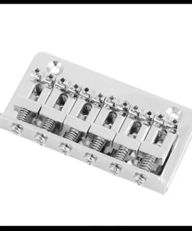 Bridge-Gitar-Elektrik-Electric-Fender-Fixed-6-Saddle-String-Chrome-1.1
