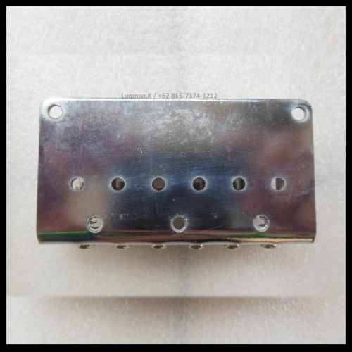 Bridge-Gitar-Elektrik-Electric-Fender-Fixed-6-Saddle-String-Chrome-1.4