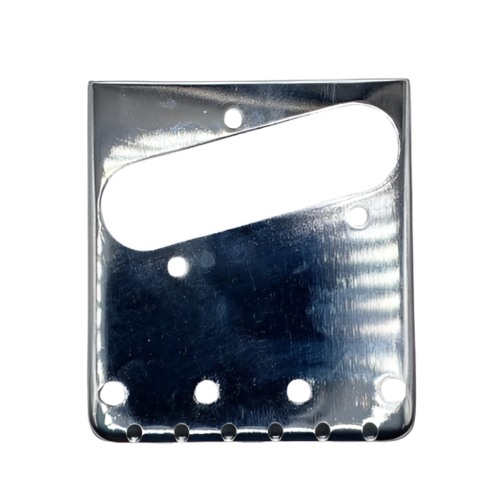 Bridge Gitar Elektrik Electric Telecaster Vintage 3 Saddle Chrome - Image 5