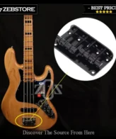 Bridge Jazz Bass Elektrik Electric 4 String Black
