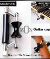 Capo Gitar Akustik Glider Slider Rolling Carbon Metal