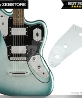 Control Plate Potensio Guitar Fender Jaguar Chrome