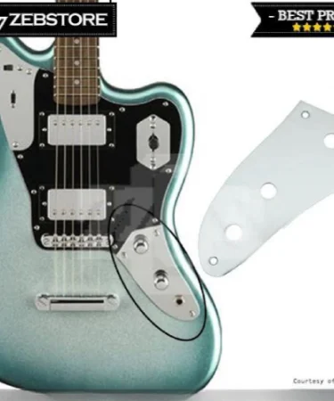Control Plate Potensio Guitar Fender Jaguar Chrome