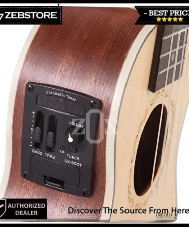 Equalizer Preamp Chromatic Tuner 2-Band LED Ukulele UK300T