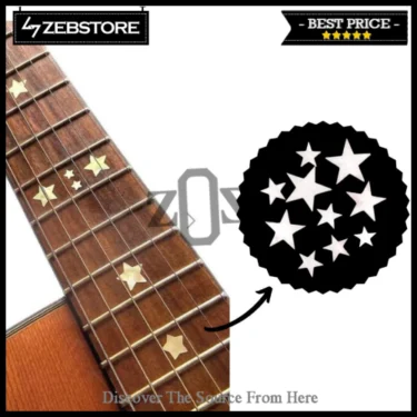 Inlay-Gitar-Guitar-Tanda-Nada-White-Star
