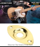 Jack Plate Recessed Football Gold