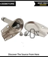 Jack-Plug-Connector-Akai-L-Right-Angle-Crab-Shell-Pancake-6.35mm-Mono