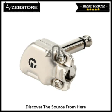 Jack Plug Connector Right Angle Rean Neutrik RP2RCF Pancake 6.35mm Mono
