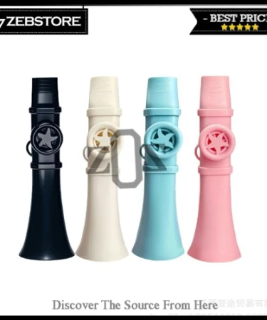 Kazoo Flute Whistle Suling Mulut Tiup Star Premium ABS with Strap