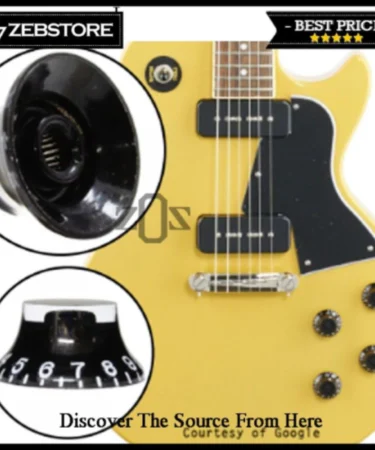 Knob Gitar Bell Epiphone Les Paul DPK 600 Black