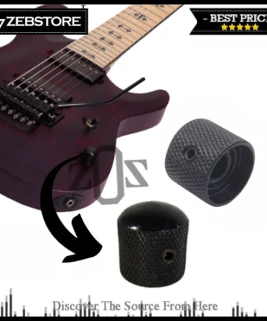 Knob Metal Locking Black